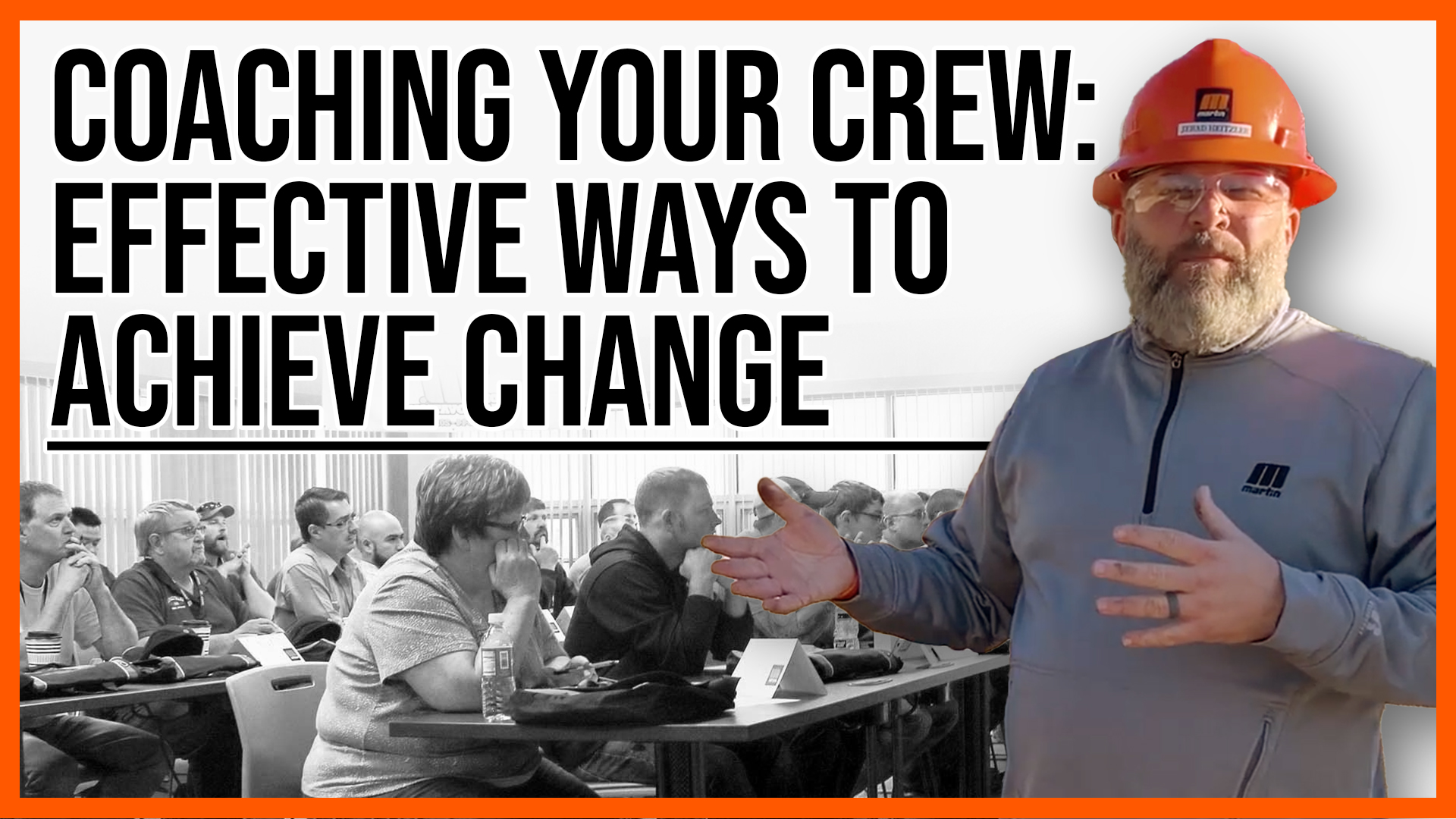 Coaching Your Crew, On Demand, Thumbnail, Person, Jerad, Hard Hat, Safety Classes, Class