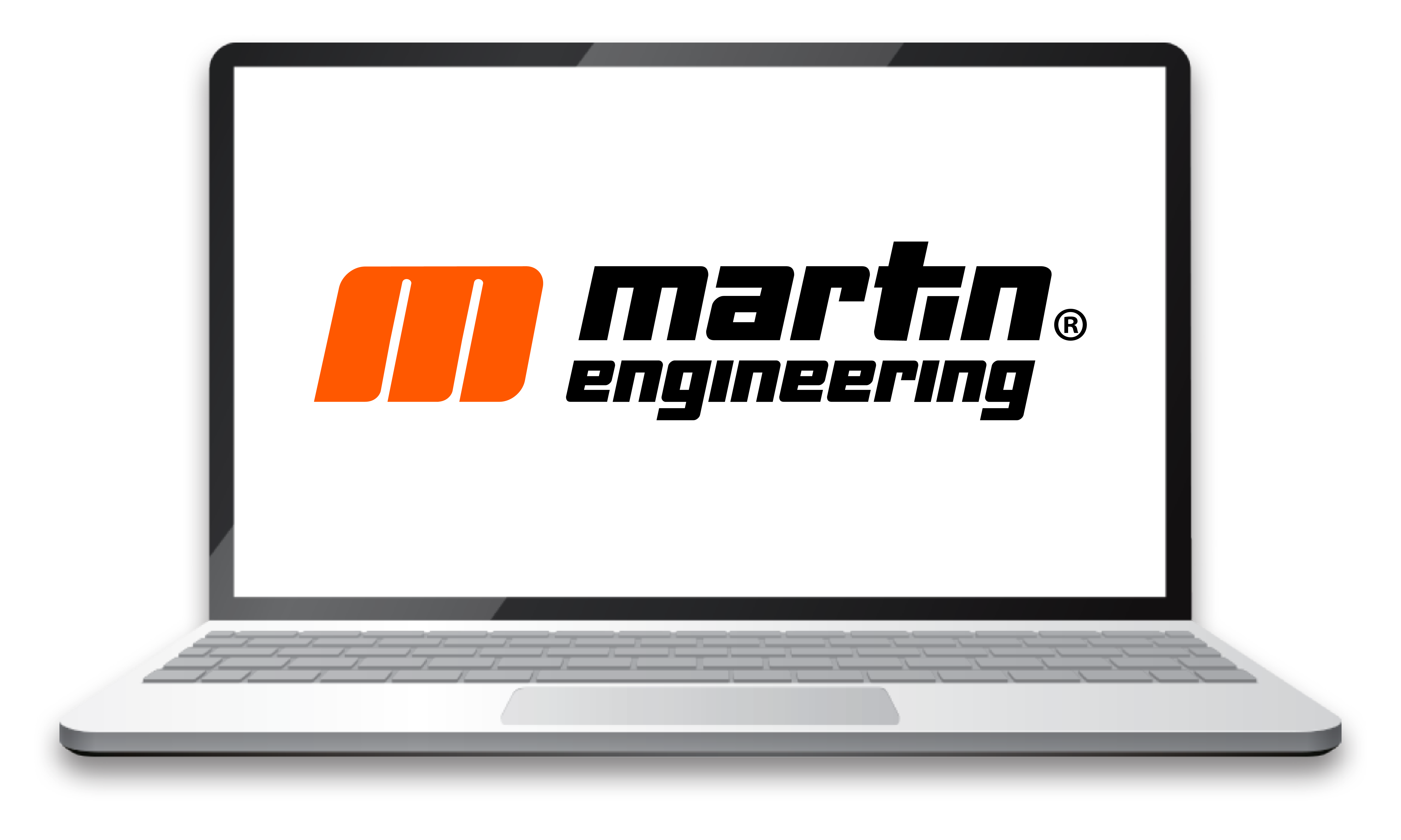 laptop with martin logo