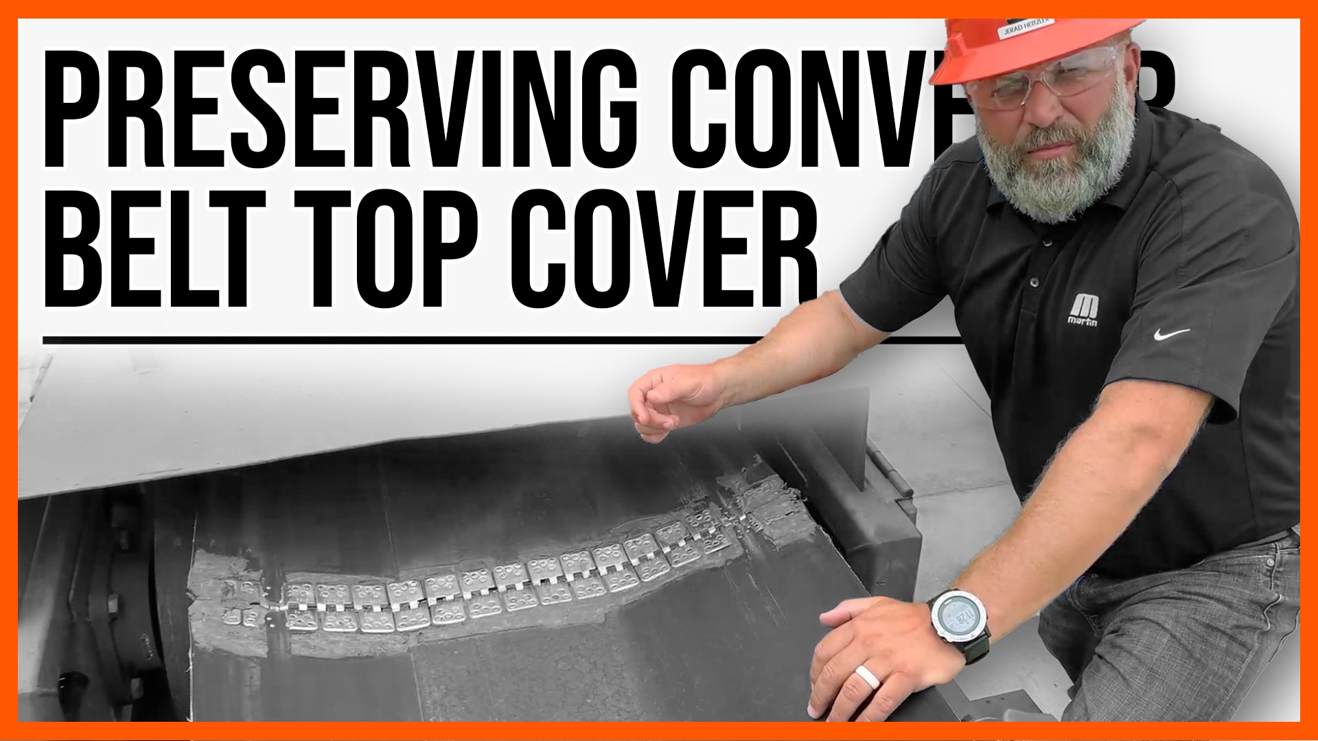 Preserving Conveyor Belt Top Cover